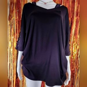 Luxology Large Black Tied Top